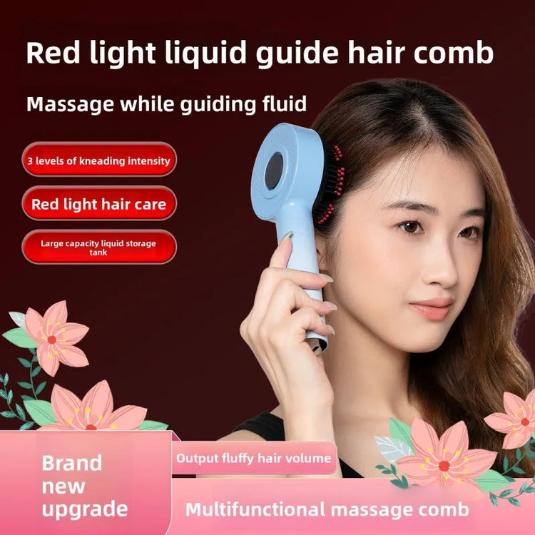 New Scalp Massage Comb Infrared Light Head Massager for Hair Growth Electric Scalp Oil Applicator Anti-Hair Loss Hair Care