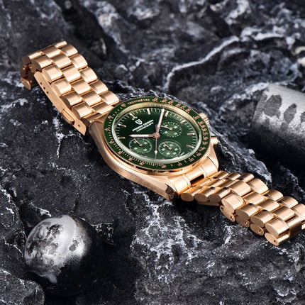 PAGANI DESIGN PD1701 Orologi da uomo di lusso in oro Orologi da polso al quarzo Cronografo VK63 Orologio da uomo AR Orologio con specchio in zaffiro Regali