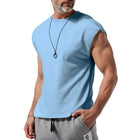 Amazon cross-border men's clothing summer new sleeveless t-shirt youth casual loose thin vest men PlatiNum