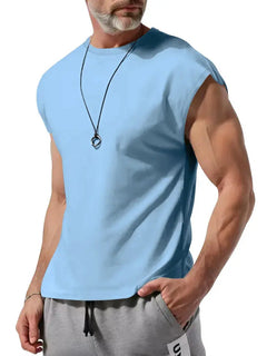 Amazon cross-border men's clothing summer new sleeveless t-shirt youth casual loose thin vest men