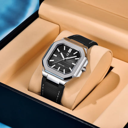 PDYS019 PAGANI DESIGN Orologi da polso al quarzo da uomo TMI VH31 37MM 10Bar Impermeabile 316L Acciaio inossidabile di lusso Zaffiro