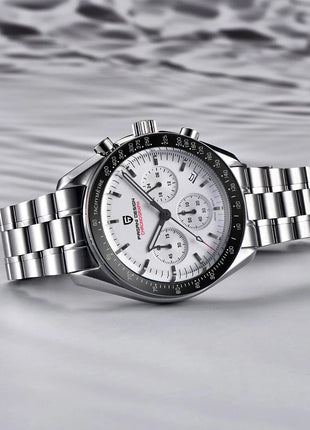 PAGANI DESIGN V5 PD1701 Orologi lunari Orologio al quarzo di lusso per uomo Cronografo sportivo con vetro zaffiro AR 100M impermeabile 2025