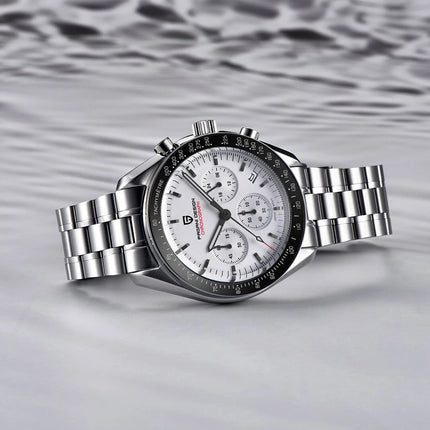 PAGANI DESIGN V5 PD1701 Orologi lunari Orologio al quarzo di lusso per uomo Cronografo sportivo con vetro zaffiro AR 100M impermeabile 2025