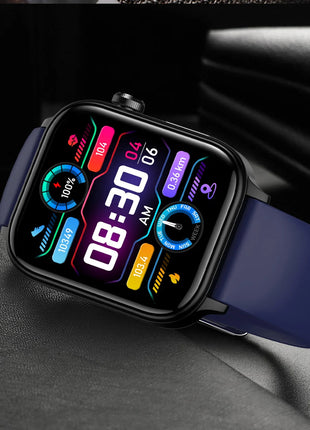 2025 Nuovo AI Diagnosi Lipidi nel sangue Acido urico Test di composizione corporea Smart Watch per uomo ECG + PPG Chiamata Bluetooth Salute Smartwatch platinumshop