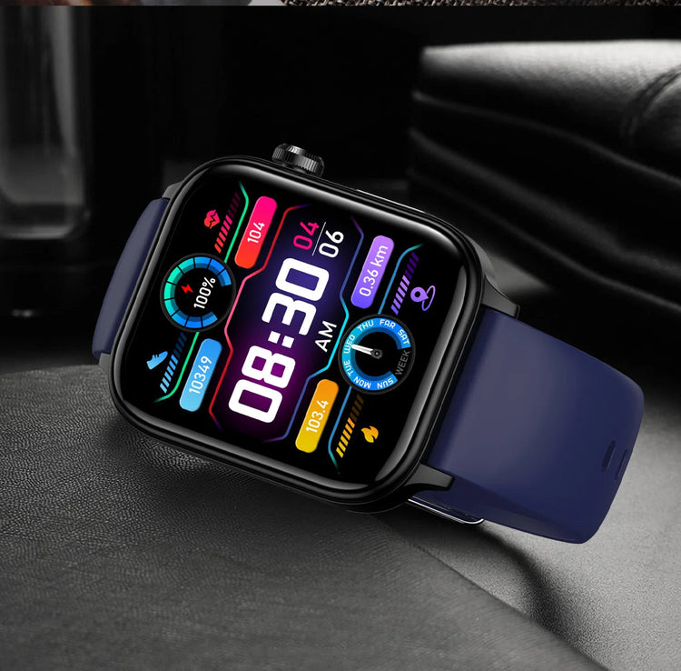 2025 Nuovo AI Diagnosi Lipidi nel sangue Acido urico Test di composizione corporea Smart Watch per uomo ECG + PPG Chiamata Bluetooth Salute Smartwatch platinumshop