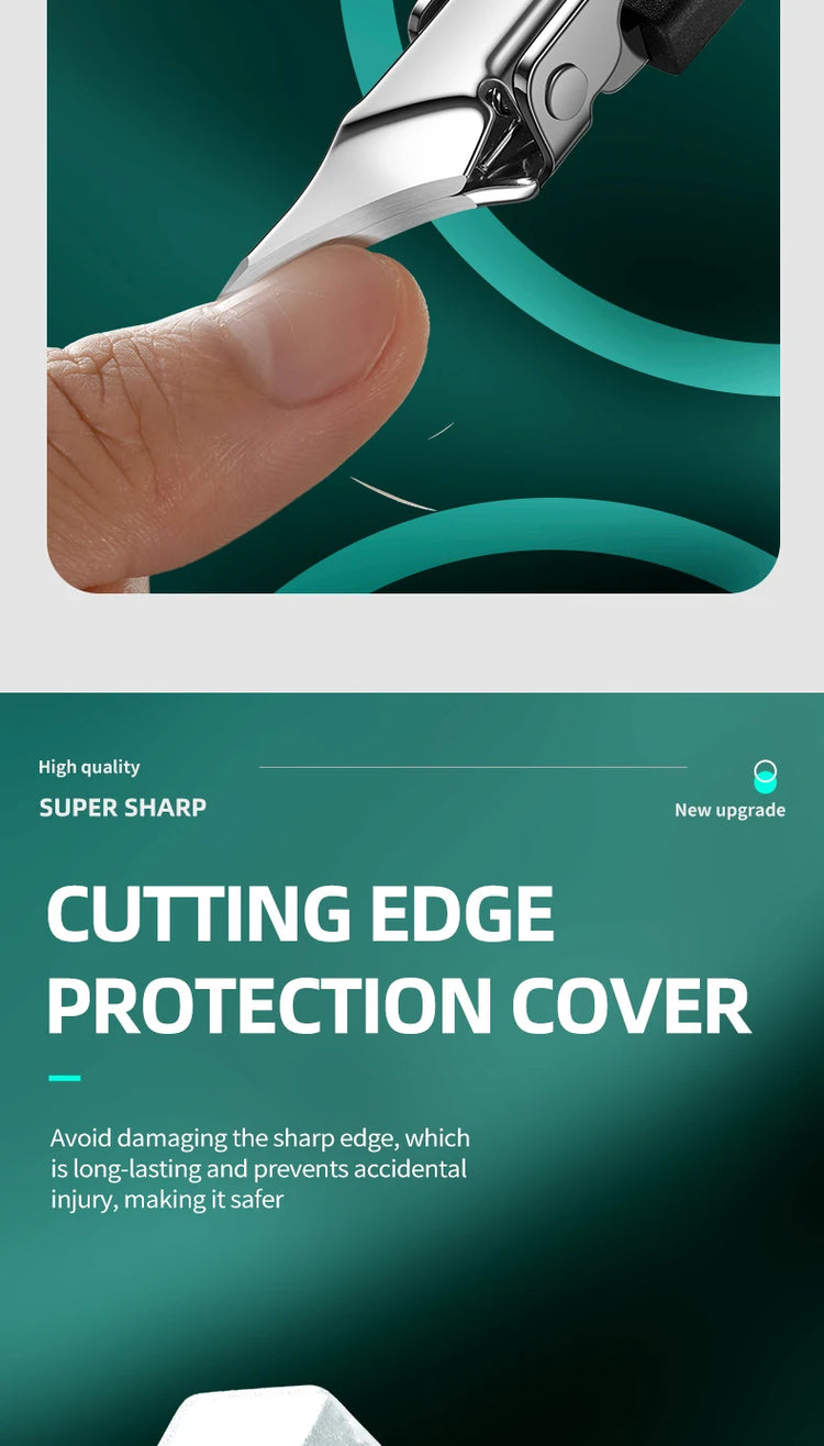 Ultimate Precision, Professional Stainless Steel Nail Clipper Cuticle Nippers -Especially Suitable for Ingrown Toenails