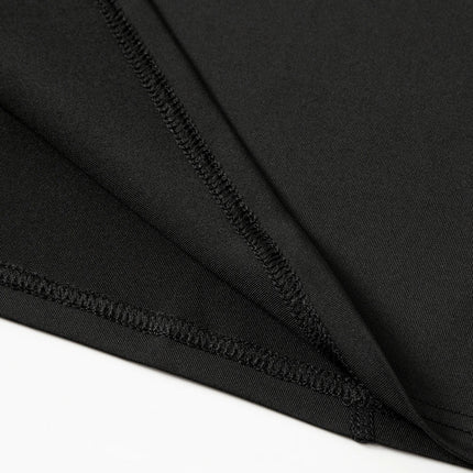 Men's Long Sleeved Sports T-Shirt With High Elasticity And Quick Drying Solid Color Long Sleeves for Autumn Winter PlatiNum