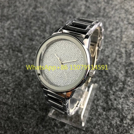 Orologi di Lusso in Cristallo per Donne, Marca di Moda, Orologio al Quarzo con Diamanti per Signore, Orologi da Polso Femminili in Acciaio, Relogio Feminino, Regalo platinumshop