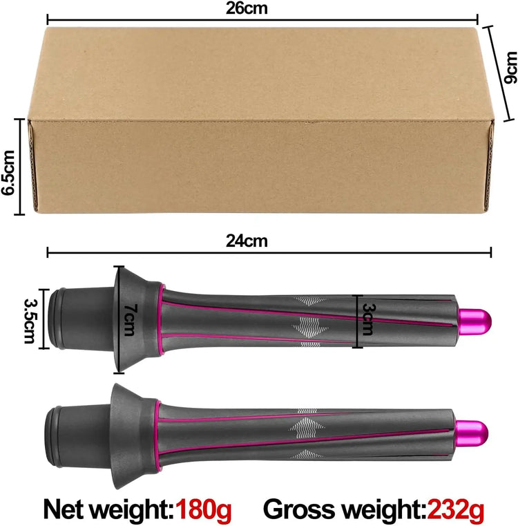 Upgraded Adapter Hair Dryer Automatic Curling Nozzle For Dyson Supersonic HD16 Nural Hair Dryer Accessories Cylinder Comb Nozzle
