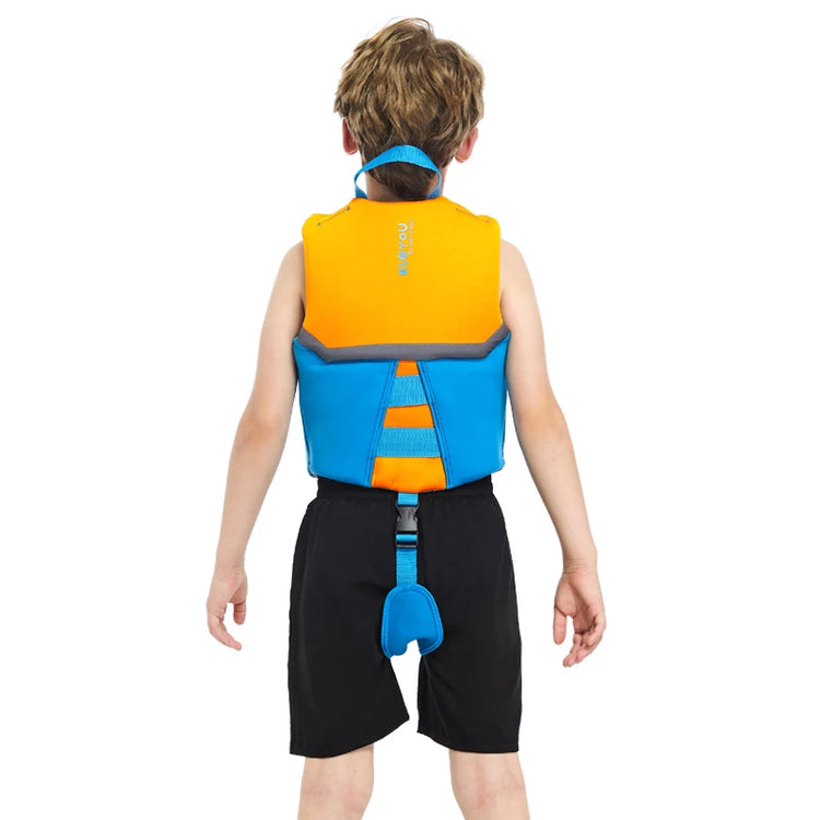 Gilet da bagno per bambini, giubbotto di galleggiamento per ragazzi e ragazze, costume da bagno galleggiante galleggiante, aiuto per il nuoto di galleggiamento per bambini 50N