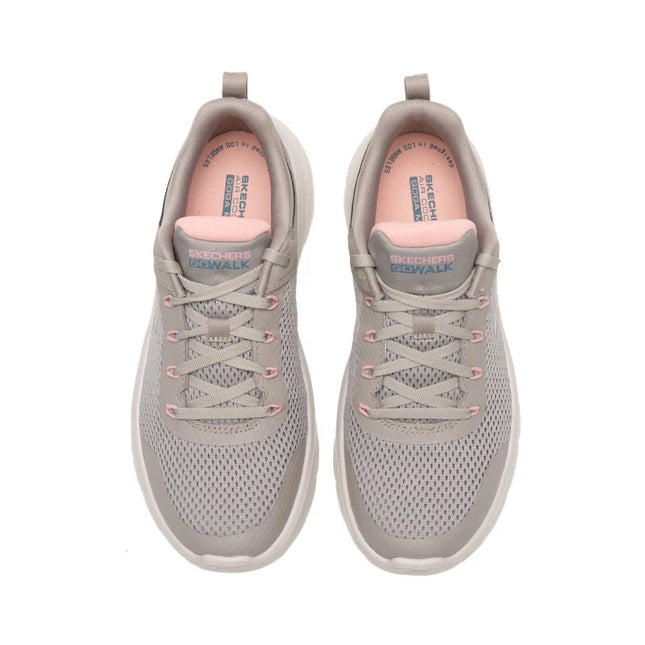 Skechers Go Walk Flex Women's Strap Casual Shoes Breathable Walking Shoes Training Shoes Cushioning Breathable Running Shoes 124817-Tppk PlatiNum