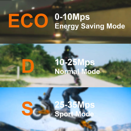 DECE DES20 Scooter elettrico per adulti 1200W Motore E-Scooter 48V13AH Batteria 10 pollici Pneumatico City Escooter