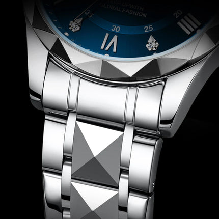 BANGWEI Orologio da donna Orologio di moda classico elegante di lussoBusiness Casual Data Orologi da donna al quarzo luminoso impermeabile in acciaio inossidabile platinumshop