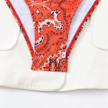 Sexy Push Up Bikini 2024 Costume da bagno donna Due pezzi Costumi da bagno Perizoma femminile Bikini Set Nuoto per costumi da bagno Biquini brasiliano platinumshop