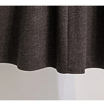 Thicken Woolen Skirt For Women Autumn Winter High Waist Loose A-Line Skirts Elegant Office Lady Mid-length Skirt PlatiNum