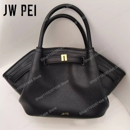 Borsa Mini Tote JW PEI Hana per Donne, Borsa a Spalla in Pelle, Design Elegante, Grande Capacità, Borsa Hobo con Manico Superiore, Shopper per Lavoro