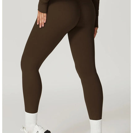 High Waist Yoga Leggings Women Push Up Sport Leggings Fitness Running Hip Lift Yoga Pants Highly Elastic Gym Workout Leggings PlatiNum