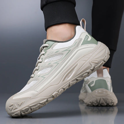 Leisure Walk Men's Sneakers Summer Mesh Shoes Lightweight Male Casual Shoes Breathable Walking Shoes Treking Footwear Trainers