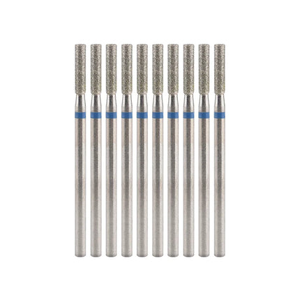 10Pcs Diamond Milling Cutter For Manicure Electric Nail Drill Bits Accessory Pedicure Machine Nail File Gel Remover Tool