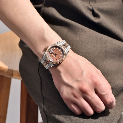 PAGANI DESIGN quadrante smaltato 2025 nuovi orologi da uomo DD36 argento oro orologio automatico di lusso da uomo orologio da polso meccanico impermeabile