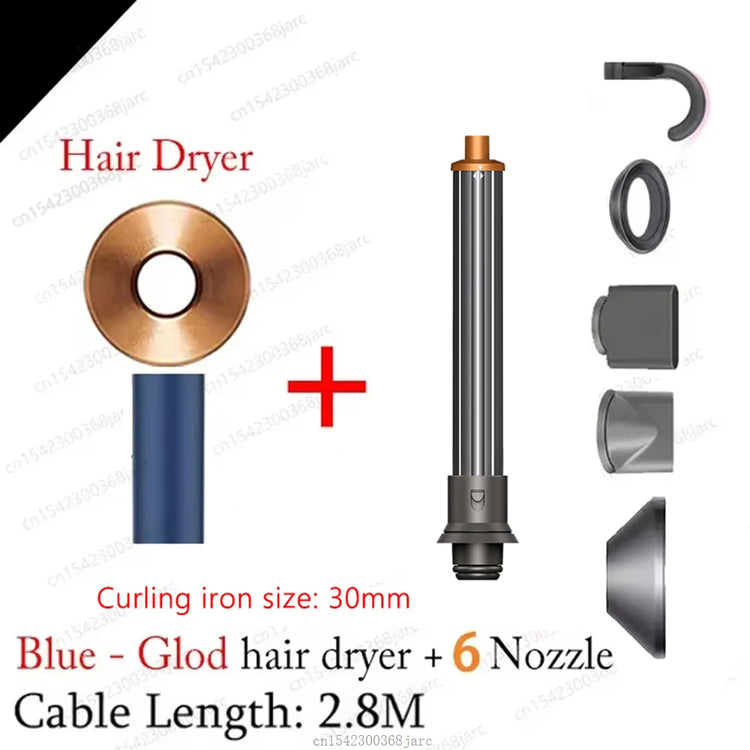 SenCiciMen Professinal Hair Dryer Negative Ion Blow Dryer Quick Dry Leafless Hairdryer Salon Home Constant Temperature Hair Care