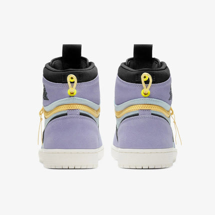 Scarpe da ginnastica Nike originali Air Jordan 1 con cerniera alta da uomo CW6576-500 platinumshop