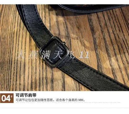 2025 new Genuine Leather Women's Handbags Fashion Soft Lady Tote Bag Shoulder Messenger Bag Large Capacity Portable Rivet Bags