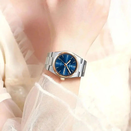 POEDAGAR Orologio da donna alla moda Orologio da polso da donna di lusso luminoso impermeabile in acciaio inossidabile Data settimana Orologi al quarzo da donna Reloj platinumshop