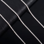 2mm Wide Silver / 76cm 30inch
