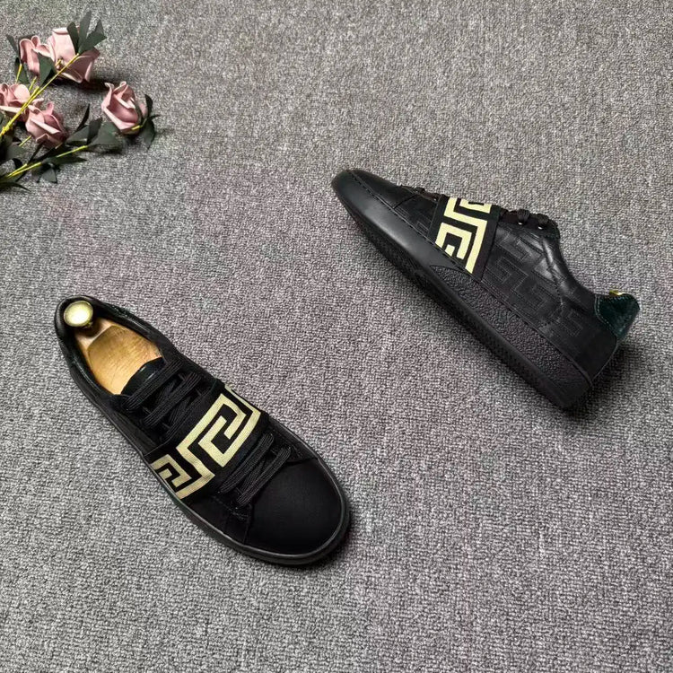European Station New Fashion Versatile Trend Men's Board Shoes Low Top Casual Shoes