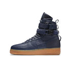 Nike Air Force 1 Skate Shoes Men's High-top Midnight Blue/Midnight Blue/Black 864024-400