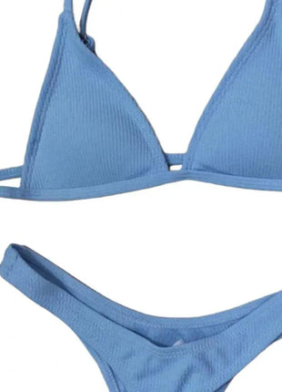 2 pezzi/set bikini da donna sexy set costumi da bagno da donna con cinturino per spaghetti senza fili ad asciugatura rapida platinumshop