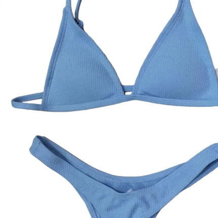 2 pezzi/set bikini da donna sexy set costumi da bagno da donna con cinturino per spaghetti senza fili ad asciugatura rapida platinumshop
