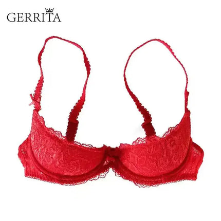 Sexy Women Simple Bra Women's Push Up 2cm Lace Bras for Women Plus Size Bra Lingerie Sponge Breast Bra Ladies Underwear