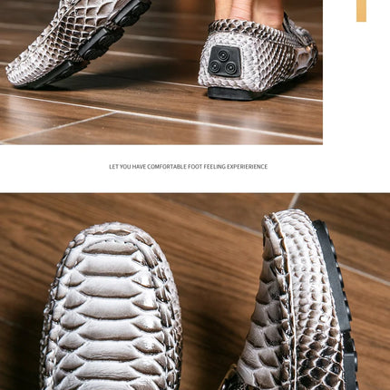 Mocassini in Pelle da Uomo 39-46, Scarpe Eleganti per Matrimoni e Feste, Calzature di Alta Qualità, Mocassini Slip-on di Lusso per Uomo