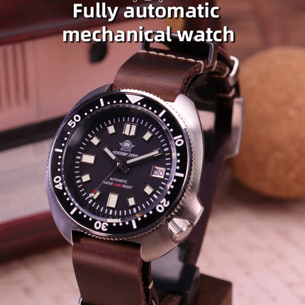 ADDIESDIVE Men's Watch Sapphire Glass Stainless Steel NH35 Automatic Mechanical Watch BGW9 Luminous 200m Waterproof Dive Watch