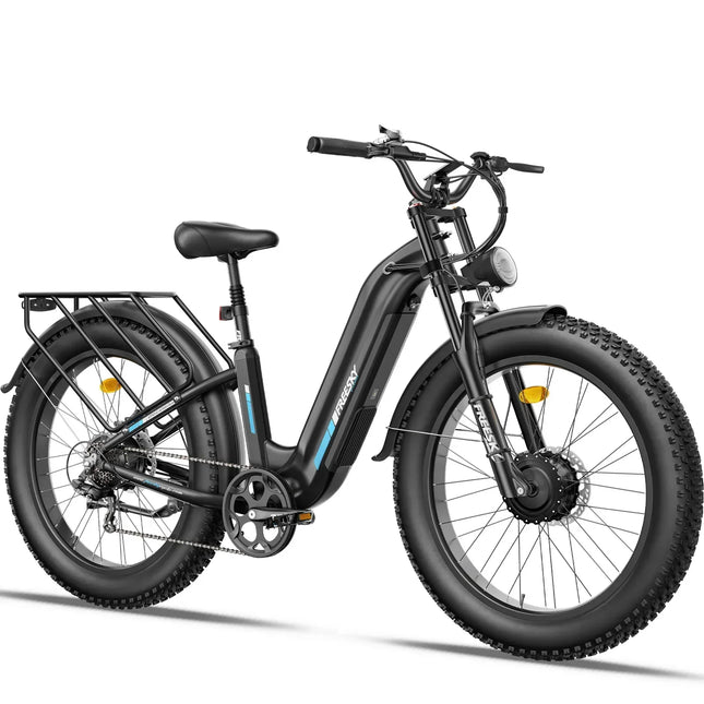 Bicicletta Elettrica FREESKY 540 per Adulti, 2000W, 26 Pollici, Batteria al Litio 48V23A, Pneumatici Larghi da Montagna, E-Bike ad Alta Velocità
