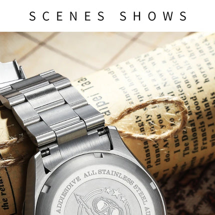 ADDIESDIVE Luxury Men's Watch MY-H9 Sapphire Crystal Ceramic Bezel 200m Waterproof Retro Luminous Diving Mechanical Wristwatch
