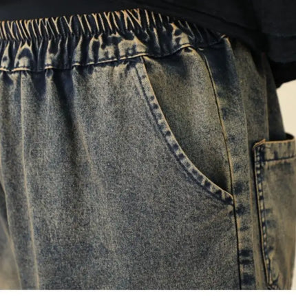 Jeans Ricamati Artistici Retrò da Donna, Nuovi Pantaloni Casual in Denim Elasticizzato a Vita Alta, Collezione Primavera Autunno 2026