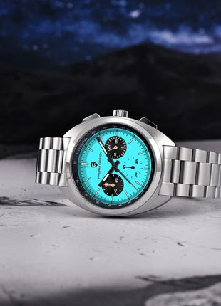 Nuovo Orologio da Uomo PAGANI DESIGN Panda 2026, Orologio al Quarzo Retrò, Cronografo Impermeabile con Vetro Zaffiro AR, Luminoso, Sportivo, in Acciaio Inossidabile