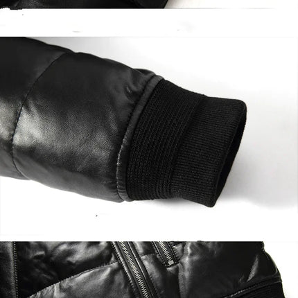 Men Jacket 2025 Men's Clothing Autumn Winter Down Jacket 5XL Real Sheepskin Clothes Thick Coat Male Ropa Hombre LXR384