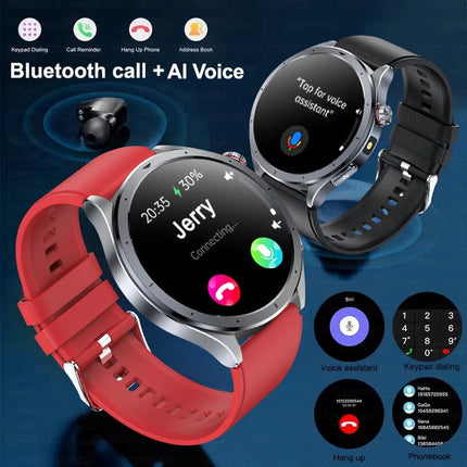 Nuovo Smartwatch 2026 per Analisi del Grasso Corporeo, ECG+PPG, Acido Urico, Pressione Sanguigna, Ossigeno nel Sangue, Orologio con Chiamate per Uomini e Donne platinumshop