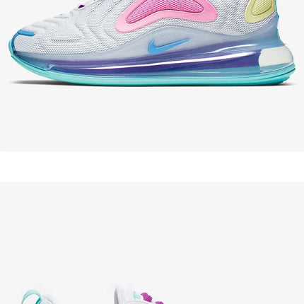 Nike Genuine Air Max 720 Women's Air Cushion Running Shoes AR9293-102