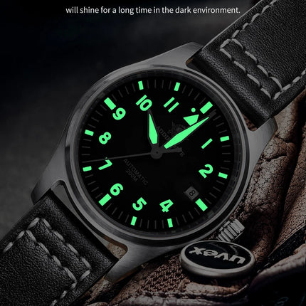 ADDIESDIVE Watches For Men C3 Super Luminous 200m Waterproof  Japan 8215 316L Stainless Reloj Hombre Automatic Mechanical Watch