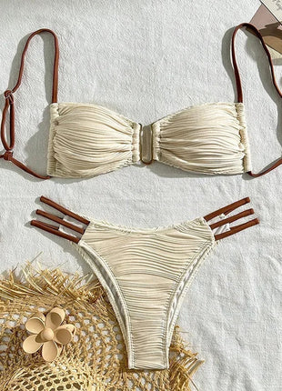 Costumi da bagno sexy da donna, bikini push-up, abbigliamento da spiaggia femminile, set bikini brasiliano PlatiNum