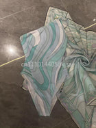 Costumi da bagno di lusso da donna con foulard, set bikini con foulard, abbigliamento da spiaggia platinumshop