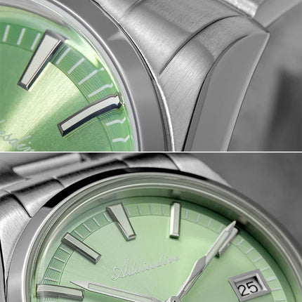 ADDIESDIVE Luxury Classic Automatic Watch Waterproof AR Coated Calendar Display Mechanical Watches Luminous AD2077 Reloj Hombre