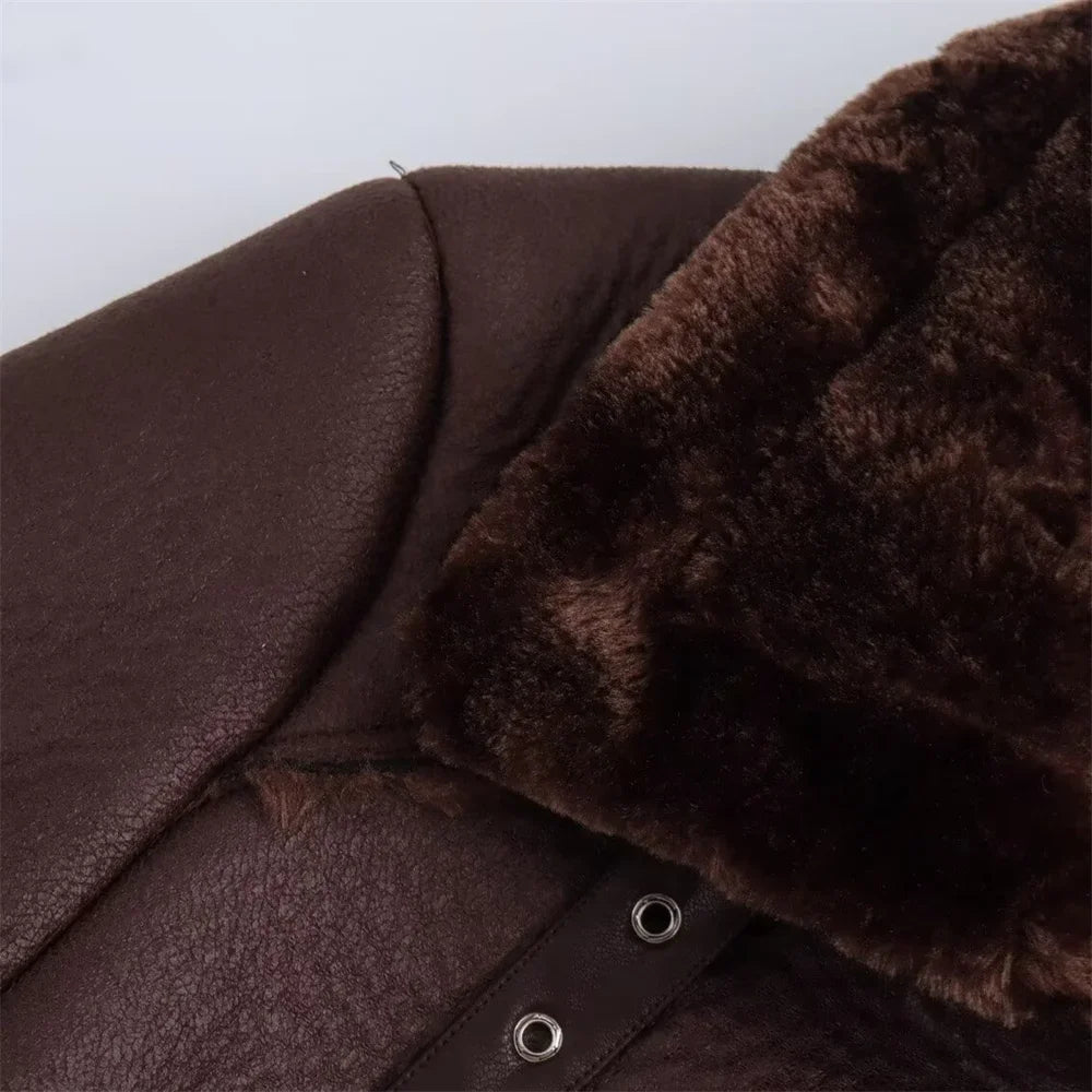 2024 Autumn New Product Women's Fashion Casual Polo Collar Long sleeved Zipper Decoration Double sided Jacket Coat