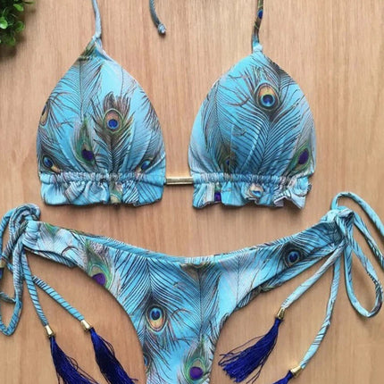 RUOTONGSEPT Bikini da Donna 2022 Nuovo Costume da Bagno Femminile Sexy Set Bikini Push-up per Nuoto e Bagno platinumshop