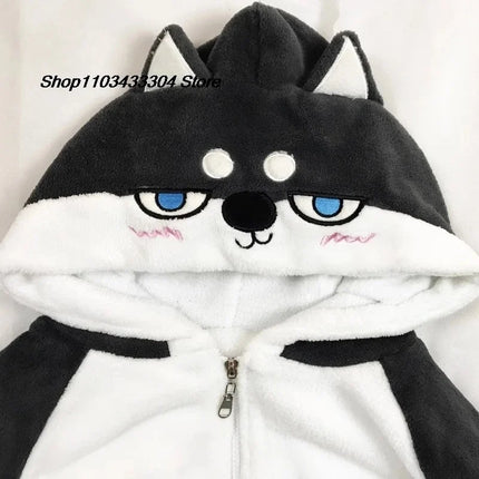 DTR Totoro cosplay sweater Kawaii Hoodie Sweatshirt My Neighbor Coat Fleece Overcoat With Ears Harajuku Cute Jackets ChristmaDTR